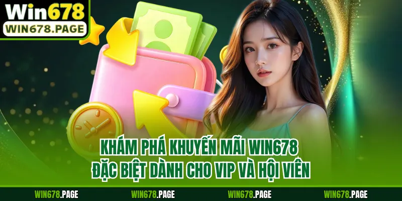 Khám phá khuyến mãi Win678 đặc biệt dành cho VIP và hội viên